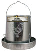 Free Range 4217 15 Lb Hanging Metal Poultry Feeder                                                                                                    