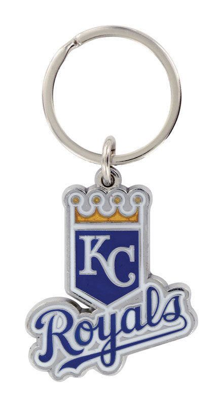 Hillman Kansas City Royals Metal Decorative Key Chain (Pack of 3).