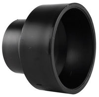 Acoplamiento de ABS Charlotte Pipe de 2 pulg. de diámetro y 1-1/2 pulg. de buje