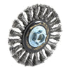 Forney  4-1/2 in. Twisted  Wire Wheel Brush  Steel  13000 rpm 1 pc.