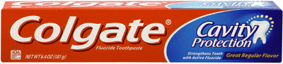 Toothpaste, Regular Flavor, 6-oz.