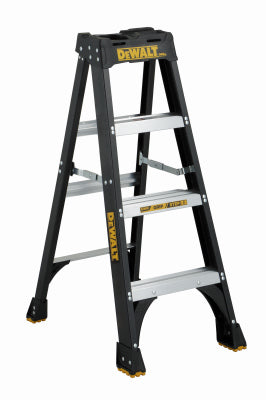 Fiberglass Step Ladder, 300-Lbs., Type IA, 4-Ft.