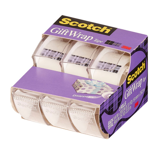 Scotch 3/4 in. W X 300 in. L Gift Wrapping Tape Clear