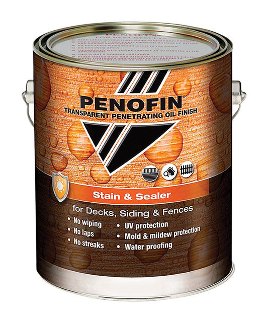 Penofin Semi-Transparent Natural Cedar Oil-Based Stain and Sealer 1 gal. (Pack of 4)
