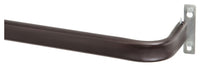 Curtain Rod, Heavy Duty, Brown, 28 to 48-In.