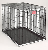 Mid-West Metal Pet Cage With Pan 48 In. X 30 In. X 33 In. Abs