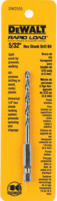 Bit Drill Hexshank 5/32"