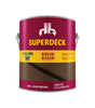 Superdeck Cool Feel Solid Lodge Brown Acrylic Deck Stain 1 gal. (Pack of 4)