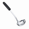 Good Cook  12 in. L Black/Silver  Stainless Steel  Ladle