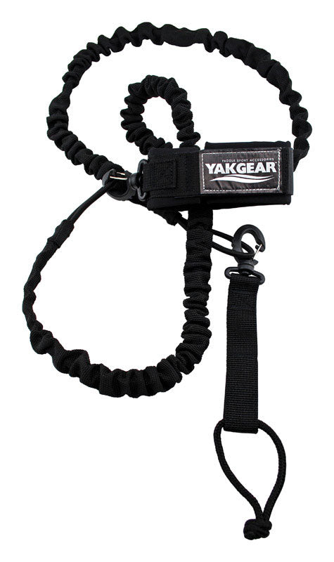 YakGear  Stand Up  Nylon  Black  Paddleboard Leash  72 in. L