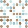 Magic Cover 20f-18362-06 20' X 18 Polka Blue Self-Adhesive Decorative Covering