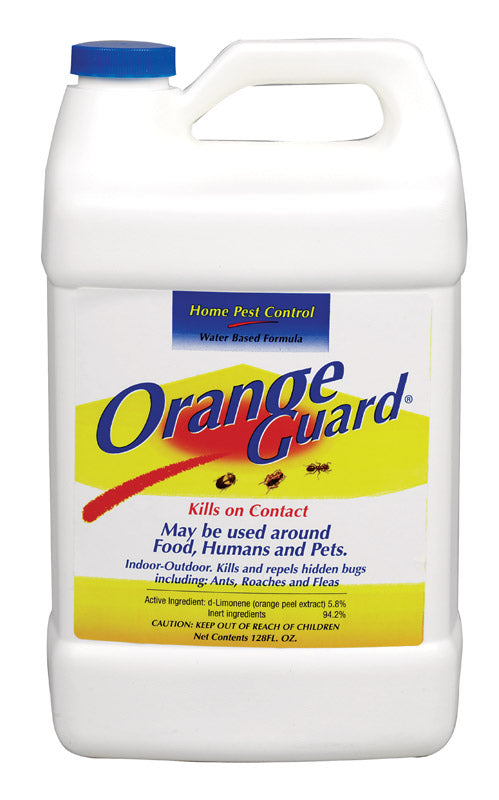 Orange Guard Home Pest Control Organic Liquid Insect Killer, 128 oz.