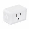 Globe 15 amps 125 volt Single White Electrical WiFi Outlet 1 pk