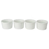 Bia Cordon Bleu Inc 904926 12 Oz White Porcelain Textured Ramekin Assorted (Pack of 4)