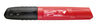 Milwaukee  INKZALL  Black  Medium Chisel Tip  Jobsite Marker  1 pk