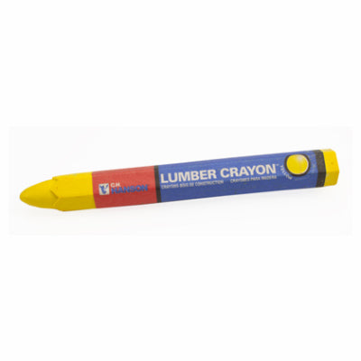 Marking Crayon, Yellow (Pack of 12)