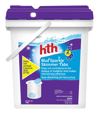 hth  Blue Sparkle  Tablet  Chlorinating Sanitizer  17.7 lb.