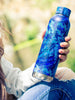 Quokka Stainless Steel Bottle Solid Deep Jungle 630 ml (Pack of 2)