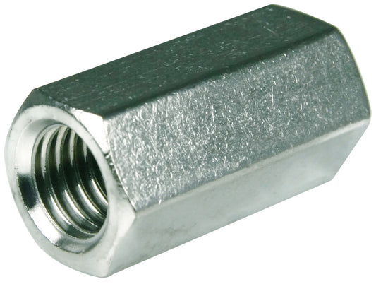 Boltmaster 11850 7/8 Right Hand Threaded Rod Zinc Plated Steel Coupler Nut