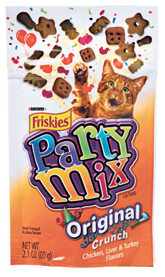 Cat Treats, Original Party Mix, 2.1-oz. Pouch