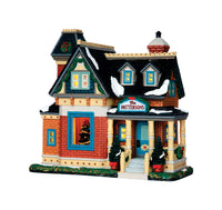Lemax Christmas At The Pattersons Porcelain Village Building