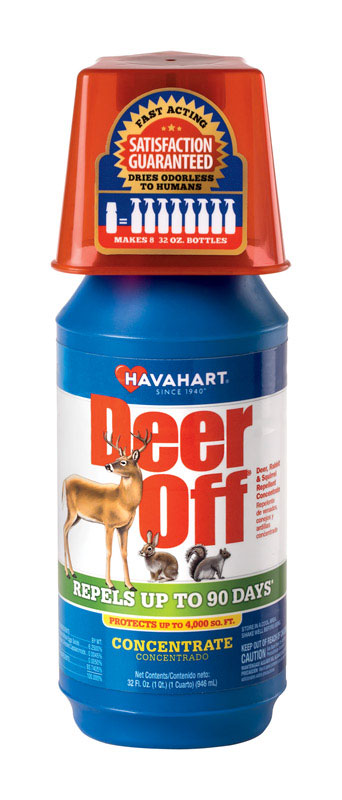 Havahart Deer Off Animal Repellent Liquid For Deer and Rabbits 32 oz. (Pack of 4)