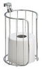 iDesign Classico Chrome Silver Over the Tank Toilet Paper Holder