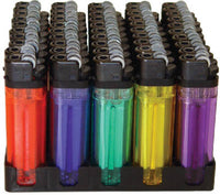 Translucent Disposable Lighter (Pack of 50)