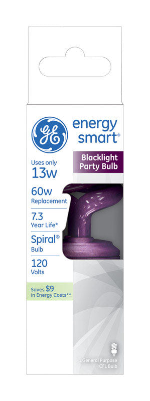 GE  Energy Smart  13 watts T3  4.9 in. L CFL Bulb  Cool White  Decorative  1 pk
