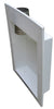 Builder's Best 4 in. D White Plastic Dryer Venting Box