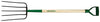 Razor-Back  48.75 in. L x 9 in. W Steel  Rake  Wood