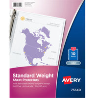 Avery Clear Sheet Protector 10 pk