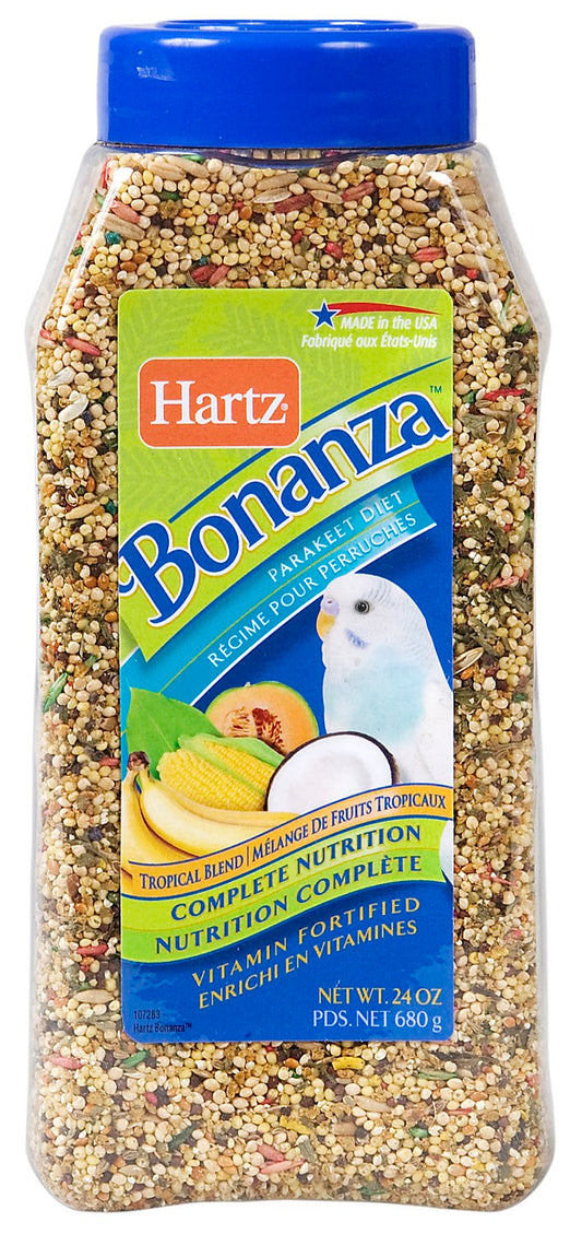 Hartz 91104 28 Oz Nutrition™ Bonanza™ Parakeet Food