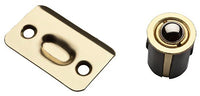 National Hardware Polished Brass Steel Drive-In Ball Catch 1 pk