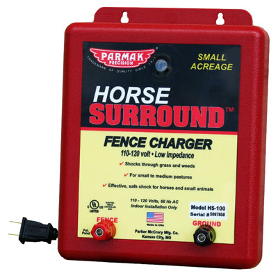 Parmak Alternating Current Fence Charger Red