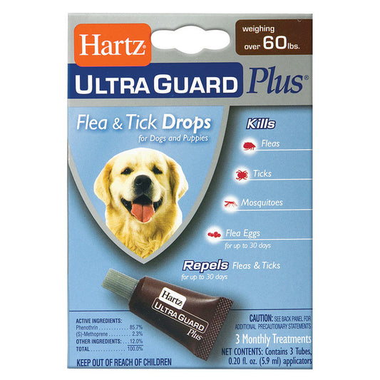 Hartz UltraGuard Plus Liquid Dog Flea and Tick Drops 0.2 oz