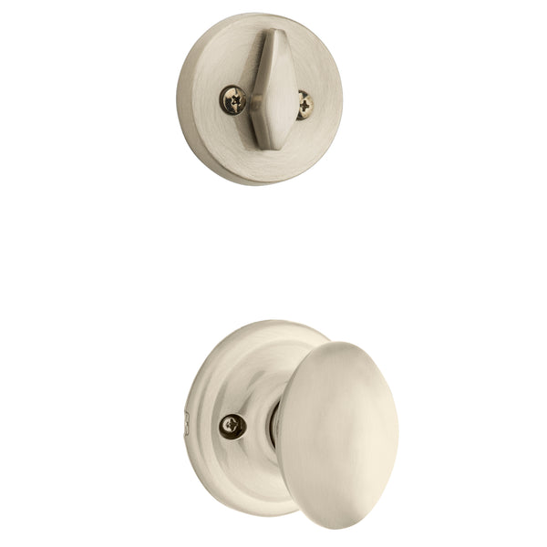 Paquete de molduras GA9675 L15 B 6LDS Laurel para juegos de manijas GA9771 - Níquel satinado