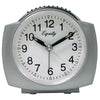 La Crosse Technology Equity 2 in. Silver Alarm Clock Analog Battery Operated