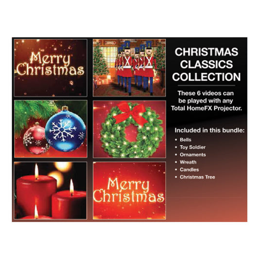 Total Homefx Christmas -Christmas Collection Window Classics