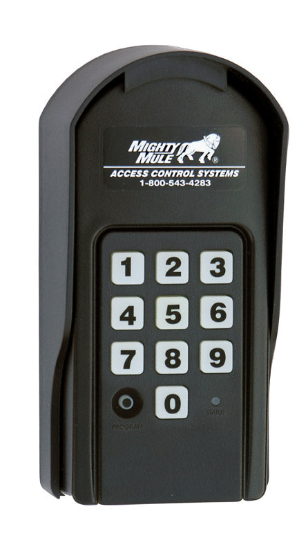 Mighty Mule  0 volt Wireless DC Powered  Digital Key Pad