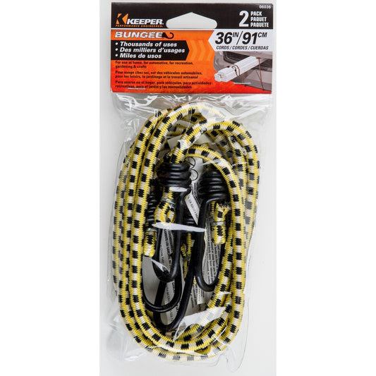 Keeper 06036 36" Bungee Stretch Cords 2 Pack (Pack of 6)