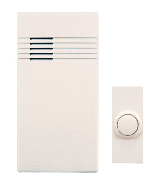 WIRELESS DOOR CHIME WHT