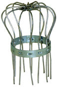 Norwesco CPWSRD2G 2" Round Galvanized Wire Gutter Strainer
