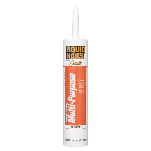 Sellador de látex blanco multiusos Liquid Nails, 10 oz (paquete de 12)