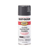 Rust-Oleum Stops Rust Gloss Charcoal Gray Protective Enamel Spray Paint 12 oz. (Pack of 6)