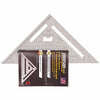 Johnson 7 in.   L Aluminum Angled Rafter Square