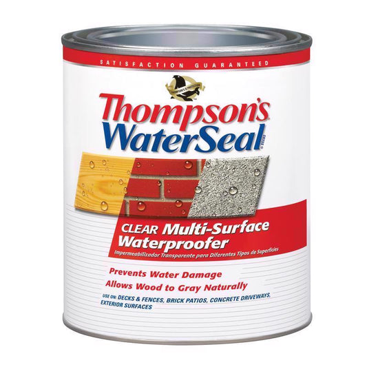 Thompson's Waterseal Clear Water-Based Multi-Surface Waterproofer 1 qt.