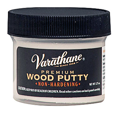 Wood Putty, White, 3.75-oz.