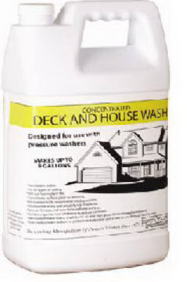 Gallon Deck & House Pressure Washer Wash