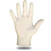 Boss Unisex Indoor Lightly Powdered Disposable Work Gloves White M 100 pk